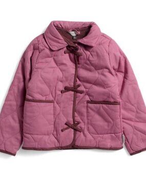 NWT HUNTER GIRLS QUILTED JACKET PINK MULTI SIZE 12